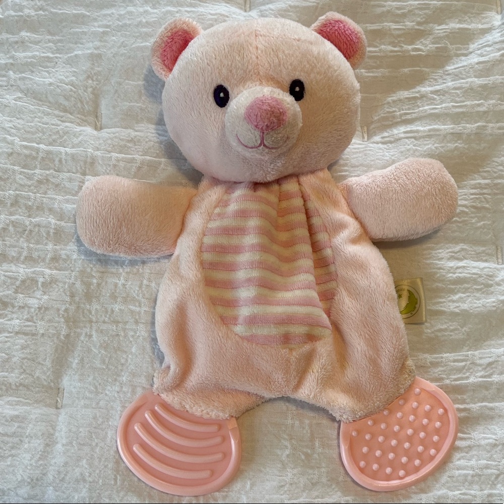 Animal Adventure Pink Bear Lovey